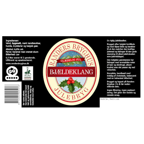 Bjældeklang Julebryg 6,0% 20L