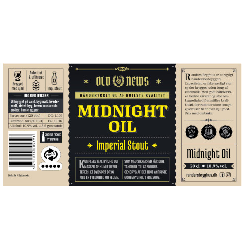 Midnight Oil 10,9% 20L