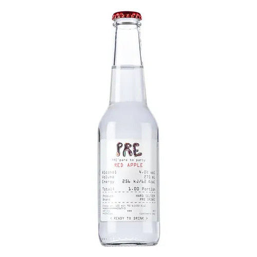 PRE DRINKS RED APPLE 27,5 cl