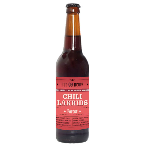 Old News Chili Lakrids 6,0% 50cl