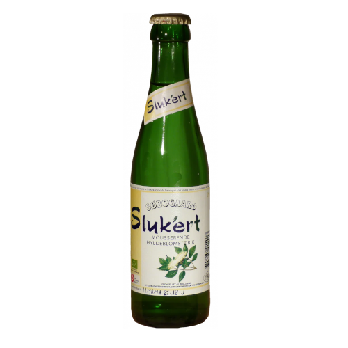 Slukert hyldeblomst sodavand 25cl